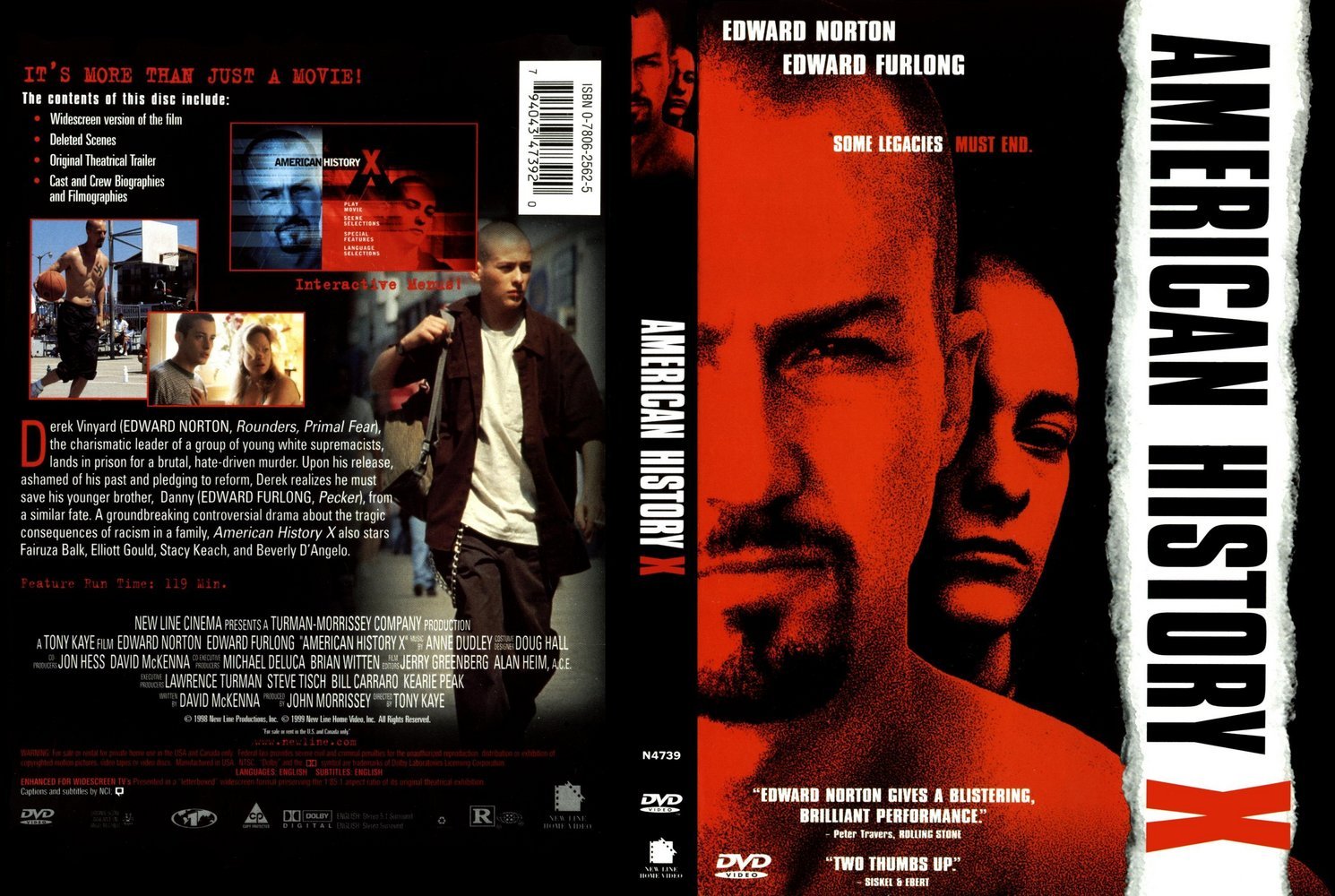 Movies Collection American History X [1998]